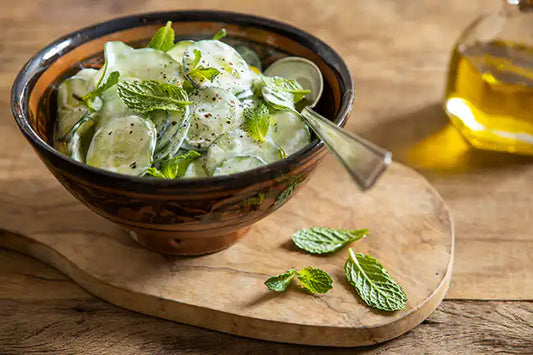 Salada de Konnyaku e Pepino - Preparar para Verão