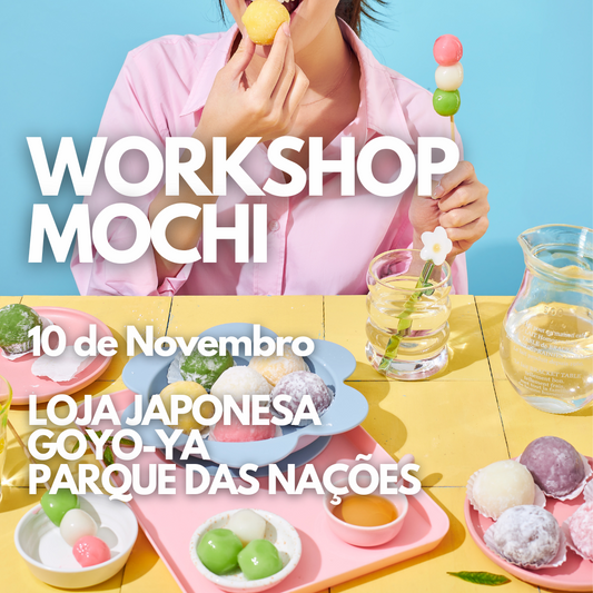 WORKSHOP MOCHI/DORAYAKI - 10 de Novembro