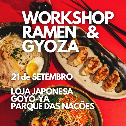 Workshop RAMEN & GYOZA 21 de SETEMBRO (com ofertas)