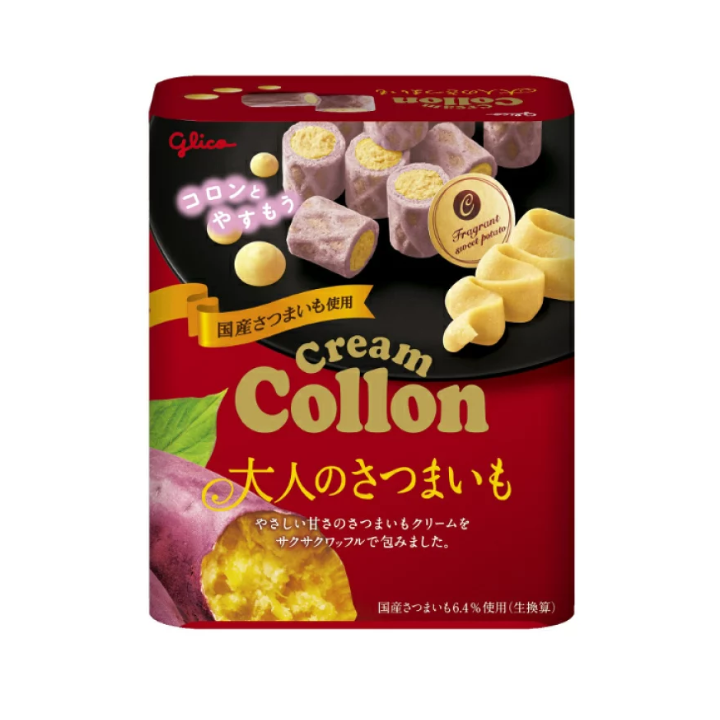 Glico Cream Collon Sweet Potato Batata Doce 48g