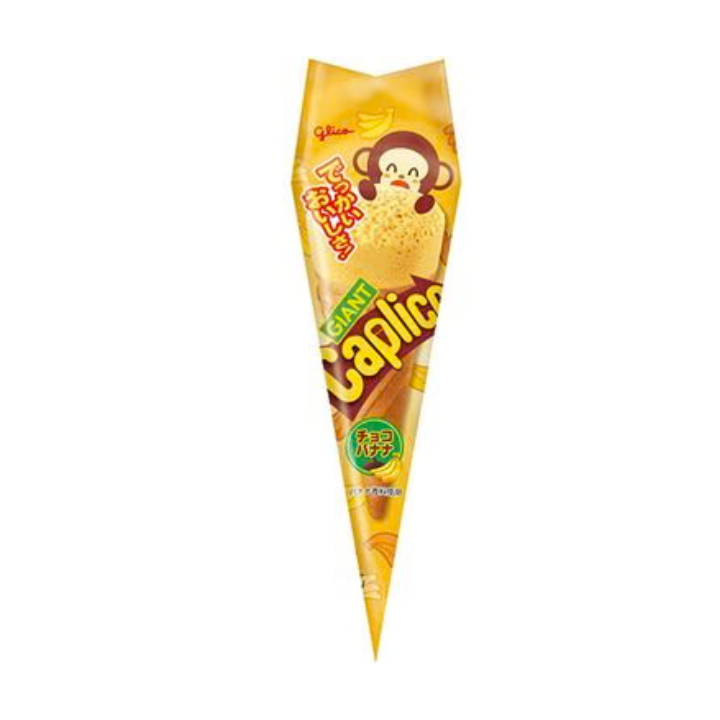 Glico Giant Caplico Choco Banana Flavor 34g