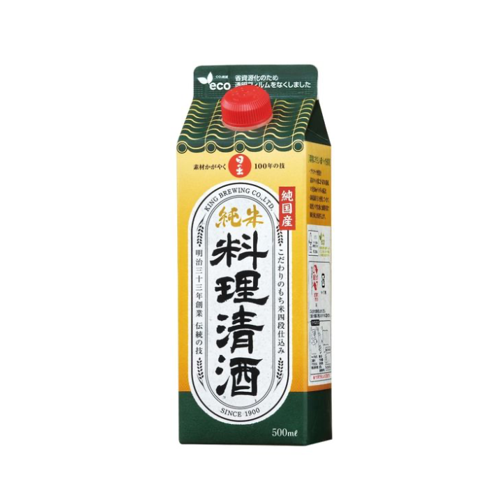 King Hinode Sake Cozinhar Junkokusan Junmai 500ml