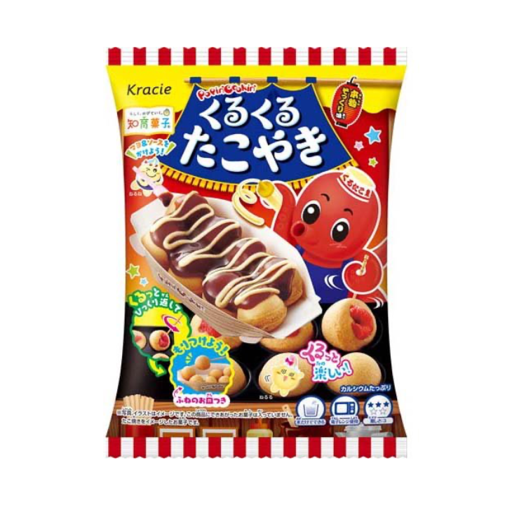 Kracie Poppin Cookin Kurukuru Takoyaki 15g