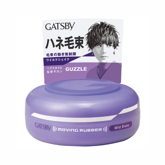 Mandom GATSBY Moving Rubber WILD SHAKE Hair Wax 80g