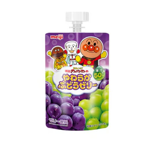 Meiji Anpanman Gelatina Uva 100g