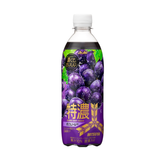 Mitsuya Rich Grape Squash Pet 500ml