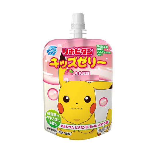 Taisho Lipovitan Pokémon Kids Gelatina Pêssego 125g