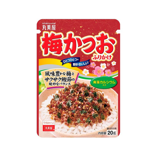 Ume Katsuo Furikake (Rice Seasoning with Bonito & Ameixa) 18g