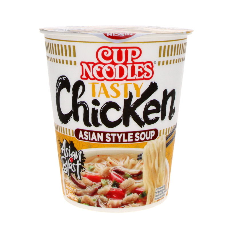 Massa Instantânea Nissin Cup Gengibre Frango&Shiitake 63g